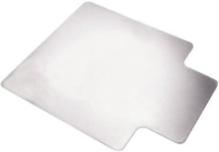 Ability One - Chair Mats; Style: Beveled Edge ; Shape: Single Lip ; Width (Inch): 45 ; Length (Inch): 53 - Exact Tool & Supply
