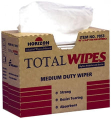 Ability One - Wipes; Type: Cleaning ; Sheet Length (Inch): 16-1/2 ; Sheet Width (Inch): 10 ; Sheets per Package: 150 - Exact Tool & Supply