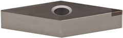 Sumitomo - NU-VNMA332 Grade BN2000 PCBN Turning Insert - Uncoated, 35° Diamond, 3/8" Inscr Circle, 3/16" Thick, 1/32" Corner Radius - Exact Tool & Supply