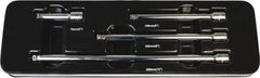 Paramount - 3/8" Drive Socket Wobble Extension Set - 4 Pieces, Includes 3, 6, 8, 12" Lengths - Exact Tool & Supply