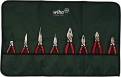 Wiha - 8 Piece Cutting Plier Set - Comes in Box - Exact Tool & Supply