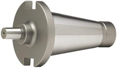 Accupro - NMTB40 Outside Taper, JT2 Inside Taper, NMTB to Jacobs Taper Adapter - 0.69" Projection - Exact Tool & Supply
