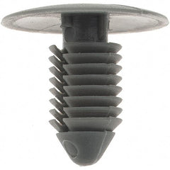 Value Collection - Ratchet Shank, Nylon Panel Rivet - 13/16" Length Under Head, 1" Head Diam - Exact Tool & Supply