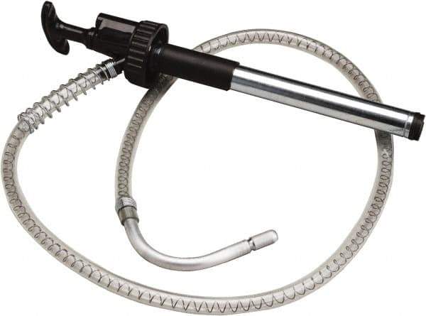 Trico - Oil Lubrication Steel Lever Hand Pump - For 2, 3, or 4 Gal Container - Exact Tool & Supply