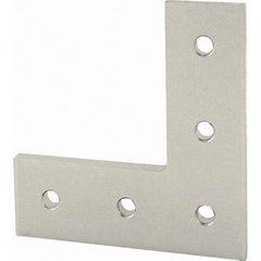 80/20 Inc. - 4-1/2" Wide x 4-1/2" High Open Shelving Joining Plate - Exact Tool & Supply