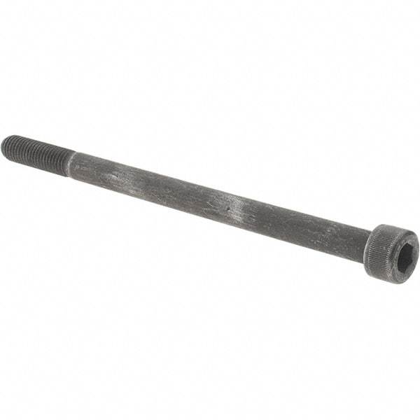 Value Collection - M10x1.50 Metric Coarse Hex Socket Drive, Socket Cap Screw - Grade 12.9 Alloy Steel, Black Oxide Finish, Partially Threaded, 160mm Length Under Head - Exact Tool & Supply