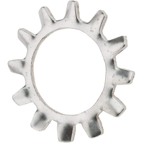 Value Collection - 7/16" Screw, 0.464" ID, Stainless Steel External Tooth Lock Washer - 0.789" OD, Grade 410 - Exact Tool & Supply