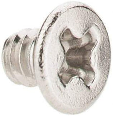Value Collection - #2-56 UNC, 1/8" OAL Phillips Drive Machine Screw - Flat Head, Grade 18-8 Stainless Steel, Uncoated, Without Washer - Exact Tool & Supply