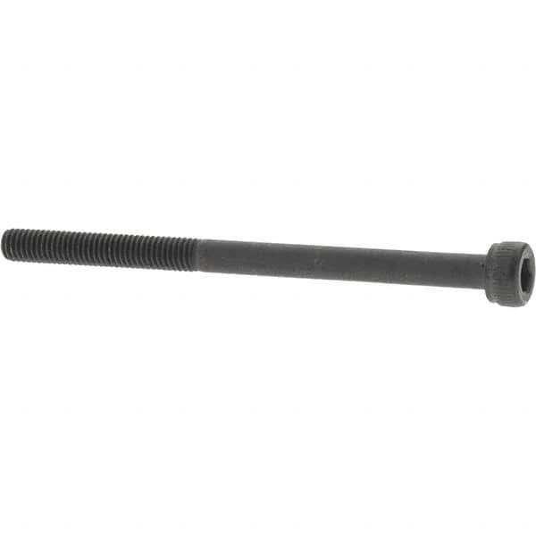 Value Collection - M3x0.50 Metric Coarse Hex Socket Drive, Socket Cap Screw - Grade 12.9 Alloy Steel, Black Oxide Finish, Partially Threaded, 45mm Length Under Head - Exact Tool & Supply