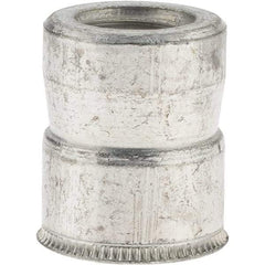 Value Collection - 5/16-24 UNF, Cadmium-Plated, Steel Knurled Rivet Nut Inserts - 0.03" to 0.09" Grip, 1/2" Drill Size, 0.528" Body Diam - Exact Tool & Supply