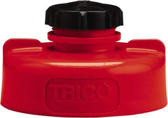 Trico - 4 Gal Capacity Polyethylene Oil Storage System - Red - Exact Tool & Supply