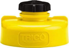Trico - 4 Gal Capacity Polyethylene Oil Storage System - Yellow - Exact Tool & Supply