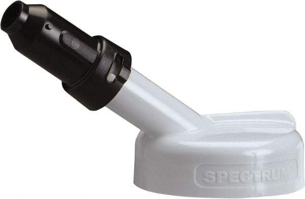 Trico - 4 Gal Capacity Polyethylene Oil Storage System - 1" Tip OD, 7" Straight Spout, Gray - Exact Tool & Supply