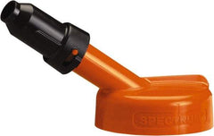 Trico - 4 Gal Capacity Polyethylene Oil Storage System - 1" Tip OD, 7" Straight Spout, Orange - Exact Tool & Supply