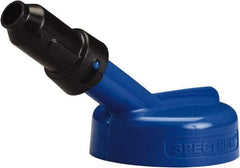 Trico - 4 Gal Capacity Polyethylene Oil Storage System - 1" Tip OD, 7" Straight Spout, Blue - Exact Tool & Supply
