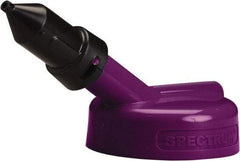 Trico - 4 Gal Capacity Polyethylene Oil Storage System - 1/4" Tip OD, 7" Straight Spout, Purple - Exact Tool & Supply