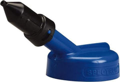 Trico - 4 Gal Capacity Polyethylene Oil Storage System - 1/4" Tip OD, 7" Straight Spout, Blue - Exact Tool & Supply