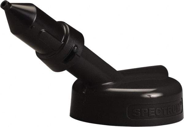 Trico - 4 Gal Capacity Polyethylene Oil Storage System - 1/4" Tip OD, 7" Straight Spout, Black - Exact Tool & Supply