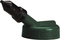 Trico - 4 Gal Capacity Polyethylene Oil Storage System - 1/4" Tip OD, 7" Straight Spout, Dark Green - Exact Tool & Supply