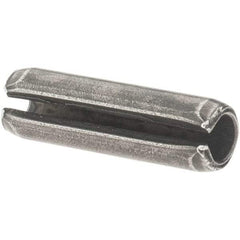 Value Collection - 7/32" Diam x 3/4" Long Slotted Spring Pin - Grade 1070-1090 Alloy Steel, Uncoated - Exact Tool & Supply