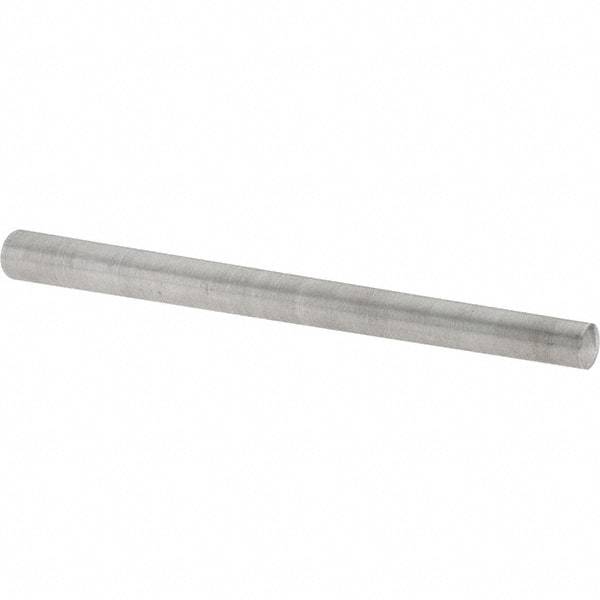 Value Collection - Size 8, 0.3672" Small End Diam, 0.492" Large End Diam, Uncoated Steel Taper Pin - Grade C-12L14, 6" OAL, 6 Pin Length - Exact Tool & Supply
