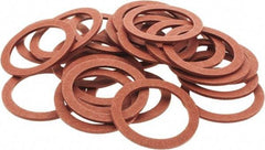 Value Collection - Vulcanized Fibre Standard Flat Washer - 1" ID x 1-5/16" OD, 0.062" Thick, Plain Finish - Exact Tool & Supply