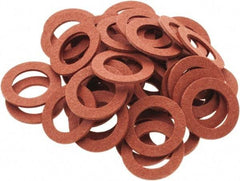 Value Collection - Vulcanized Fibre Standard Flat Washer - 0.312" ID x 1/2" OD, 0.031" Thick, Plain Finish - Exact Tool & Supply