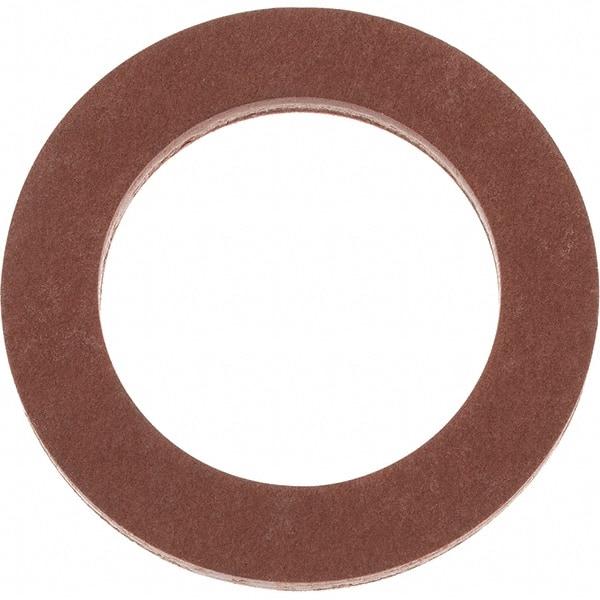 Value Collection - Vulcanized Fibre Standard Flat Washer - 7/8" ID x 1-5/16" OD, 0.093" Thick, Plain Finish - Exact Tool & Supply