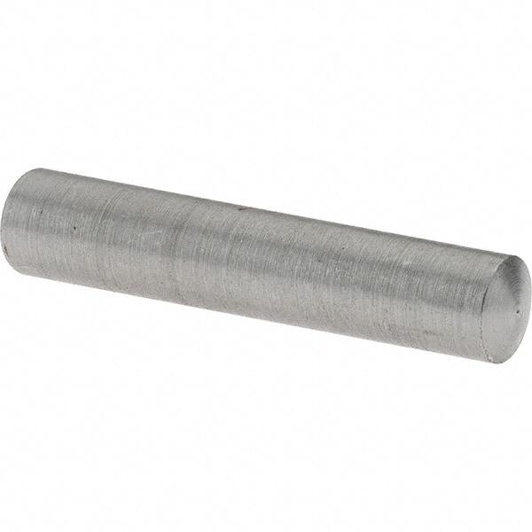 Value Collection - Size 7, 0.3674" Small End Diam, 0.409" Large End Diam, Uncoated Steel Taper Pin - Grade C-12L14, 2" OAL, 2 Pin Length - Exact Tool & Supply