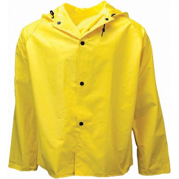 Neese - Size XS Yellow Rain & Flame Resistant/Retardant Rain Jacket - Exact Tool & Supply