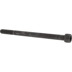 Value Collection - M10x1.50 Metric Coarse Hex Socket Drive, Socket Cap Screw - Grade 12.9 Alloy Steel, Black Oxide Finish, Partially Threaded, 150mm Length Under Head - Exact Tool & Supply