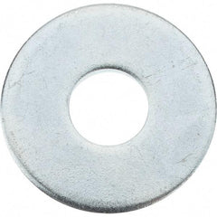 Value Collection - M12 Screw, Steel Fender Flat Washer - 13mm ID x 37mm OD, 3mm Thick, Zinc-Plated Finish - Exact Tool & Supply
