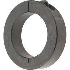Value Collection - 1-7/8" Bore, Steel, One Piece One Piece Split Shaft Collar - 2-7/8" Outside Diam, 11/16" Wide - Exact Tool & Supply