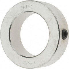 Value Collection - 1-5/8" Bore, Steel, Set Screw Shaft Collar - 2-1/2" Outside Diam, 13/16" Wide - Exact Tool & Supply