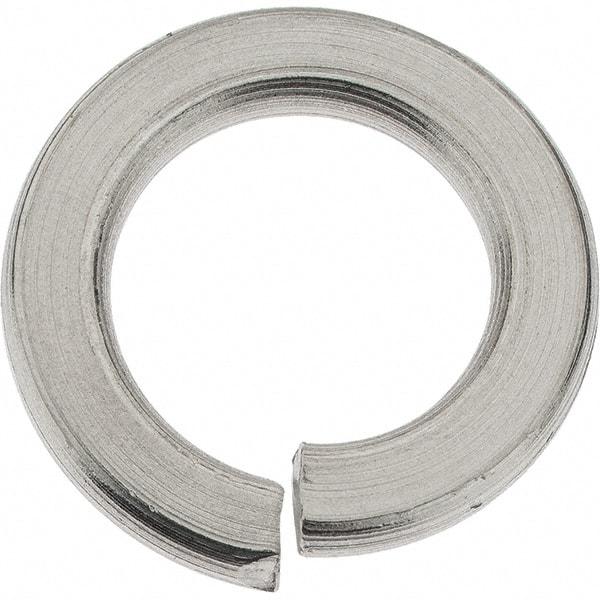Value Collection - M16, 16.2mm ID, 27.4mm OD, 3.5mm Thick Split Lock Washer - 316 Austenitic Grade A4 Stainless Steel, Uncoated, 16.2mm Min ID, 17mm Max ID, 27.4mm Max OD - Exact Tool & Supply