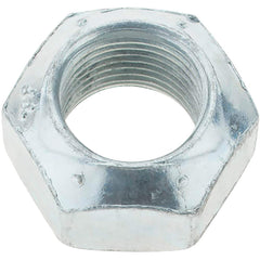 Value Collection - 3/4-16 UNF Grade C Hex Lock Nut with Distorted Thread - Zinc-Plated with Wax Finish - Exact Tool & Supply