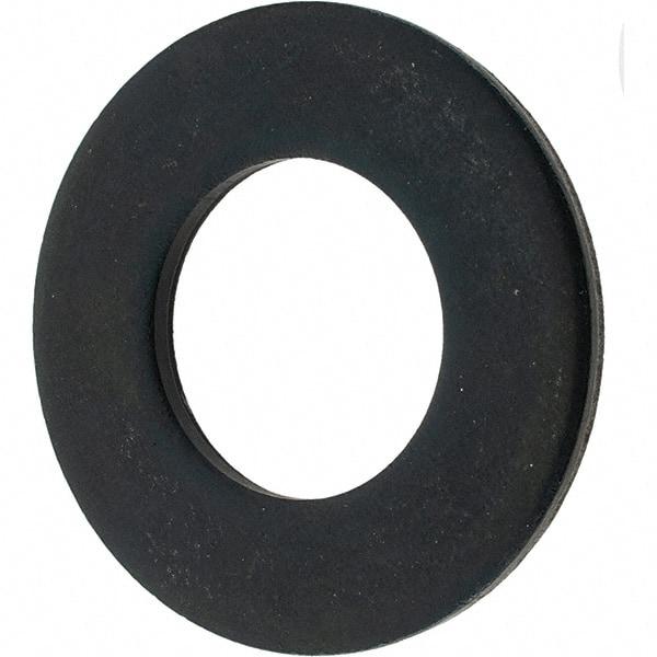 Value Collection - 7/8" Screw, Grade 1010 Steel Standard Flat Washer - 29/32" ID x 1-3/4" OD, 5/32" Thick, Black Oxide Finish - Exact Tool & Supply