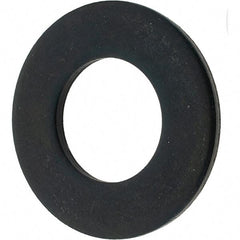 Value Collection - 7/8" Screw, Grade 1010 Steel Standard Flat Washer - 29/32" ID x 1-3/4" OD, 5/32" Thick, Black Oxide Finish - Exact Tool & Supply