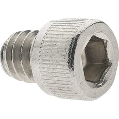 Value Collection - 1/4-20 UNC Hex Socket Drive, Socket Cap Screw - Grade 18-8 Stainless Steel, Uncoated, 1/4" Length Under Head - Exact Tool & Supply
