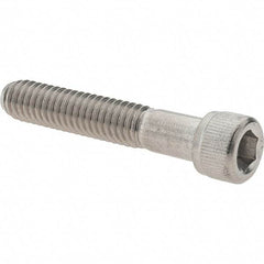 Made in USA - 5/16-18 UNC Hex Socket Drive, Socket Cap Screw - Grade 316 Stainless Steel, Uncoated, 1-3/4" Length Under Head - Exact Tool & Supply
