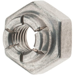 Value Collection - #8-32 UNJC 18-8 Hex Lock Nut with Expanding Flex Top - Exact Tool & Supply