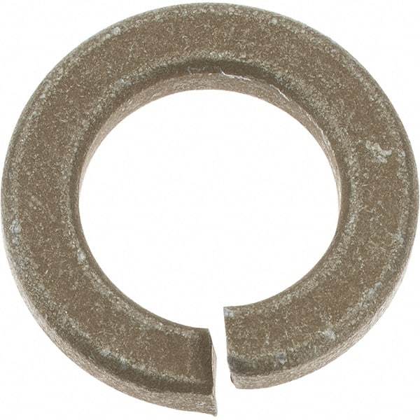 Value Collection - 3/4", 0.188" Thick Split Lock Washer - AISI 4037 Alloy Steel, Zinc Yellow Dichromate Finish, 0.753" Min ID, 0.766" Max ID, 1.265" Max OD - Exact Tool & Supply