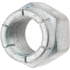 Value Collection - 3/4-16 UNJF Grade 2 Hex Lock Nut with Expanding Flex Top - Cadmium-Plated Finish, Meets Military Specifications - Exact Tool & Supply