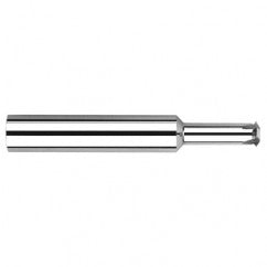 0.0640″ Cutter Diameter × 0.3120″ (5/16″) Reach Carbide Single Form #2 Thread Milling Cutter, 2 Flutes - Exact Tool & Supply