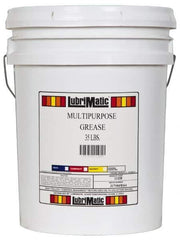 LubriMatic - 35 Lb Drum Lithium General Purpose Grease - Black, 350°F Max Temp, NLGIG 1-1/2, - Exact Tool & Supply