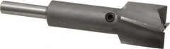 Made in USA - 13/16" Diam, 1/4" Shank, Diam, 4 Flutes, Straight Shank, Interchangeable Pilot Counterbore - Exact Tool & Supply