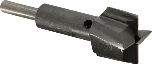 Made in USA - 31/32" Diam, 1/4" Shank, Diam, 4 Flutes, Straight Shank, Interchangeable Pilot Counterbore - Exact Tool & Supply