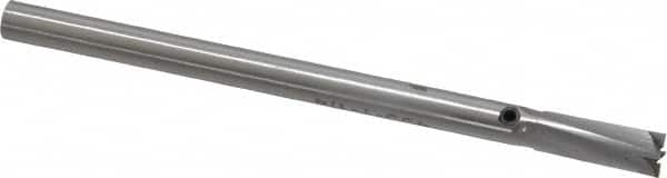 Made in USA - 1/4" Diam, 15/64" Shank, Diam, 4 Flutes, Straight Shank, Interchangeable Pilot Counterbore - Exact Tool & Supply