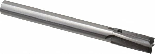 Made in USA - 13/32" Diam, 3/8" Shank, Diam, 4 Flutes, Straight Shank, Interchangeable Pilot Counterbore - Exact Tool & Supply