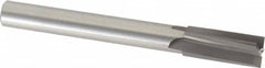 Made in USA - 1/2" Diam, 7/16" Shank, Diam, 4 Flutes, Straight Shank, Interchangeable Pilot Counterbore - Exact Tool & Supply